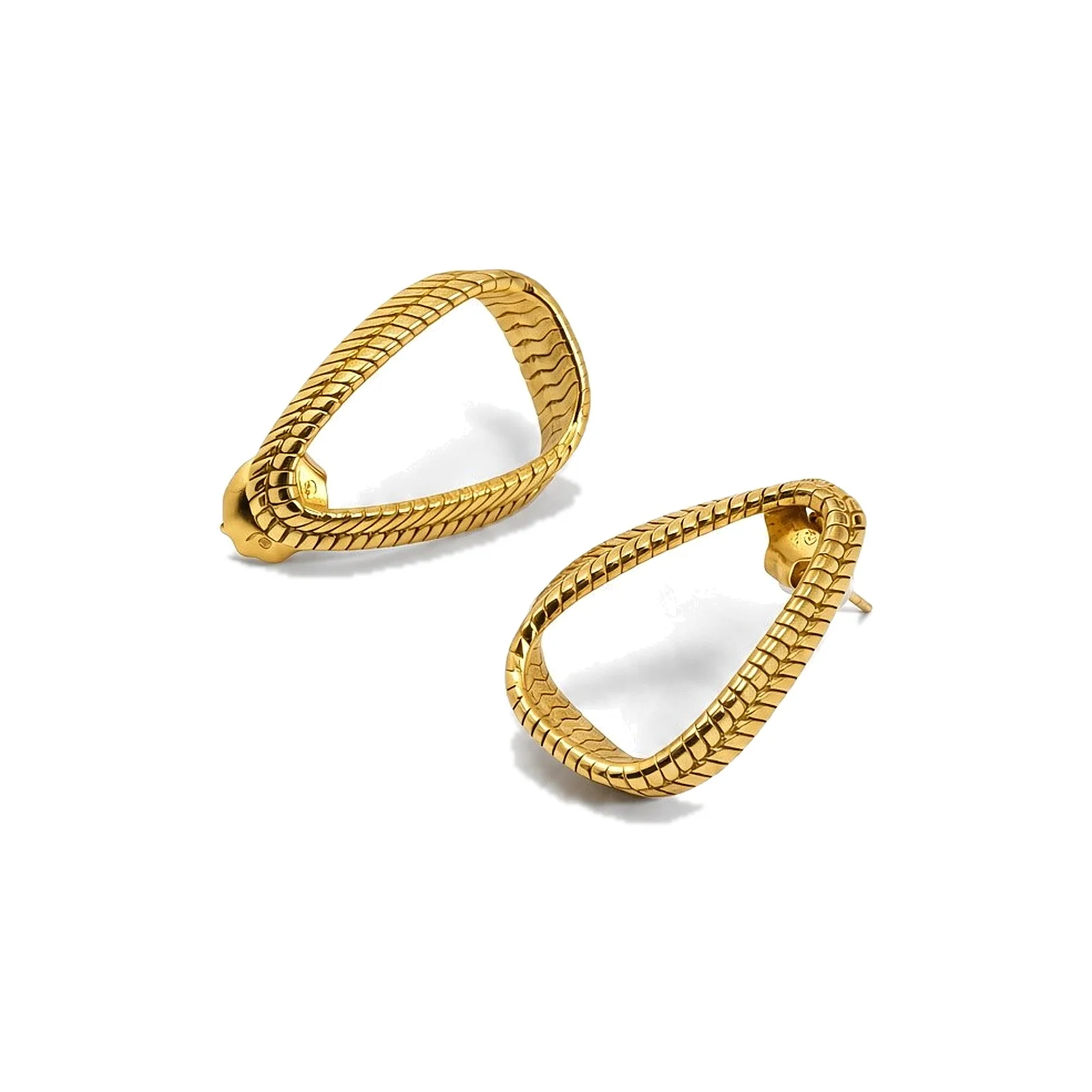 Pendientes Gota Trenzada