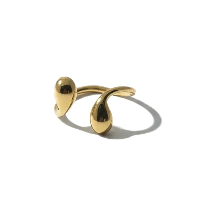 Anillo Gota Dorada